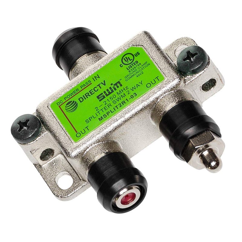Directv Msplit2r1-03 Approved 2-Way Wide Band SWM Splitter - Image 3